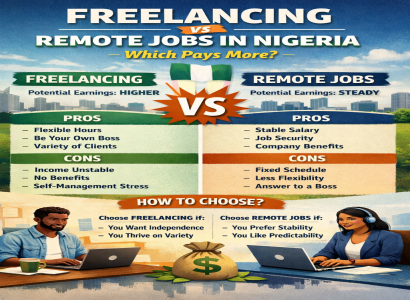 Freelancing vs Remote Jobs: Which Pays More in Nigeria? — GoJelly Nigeria